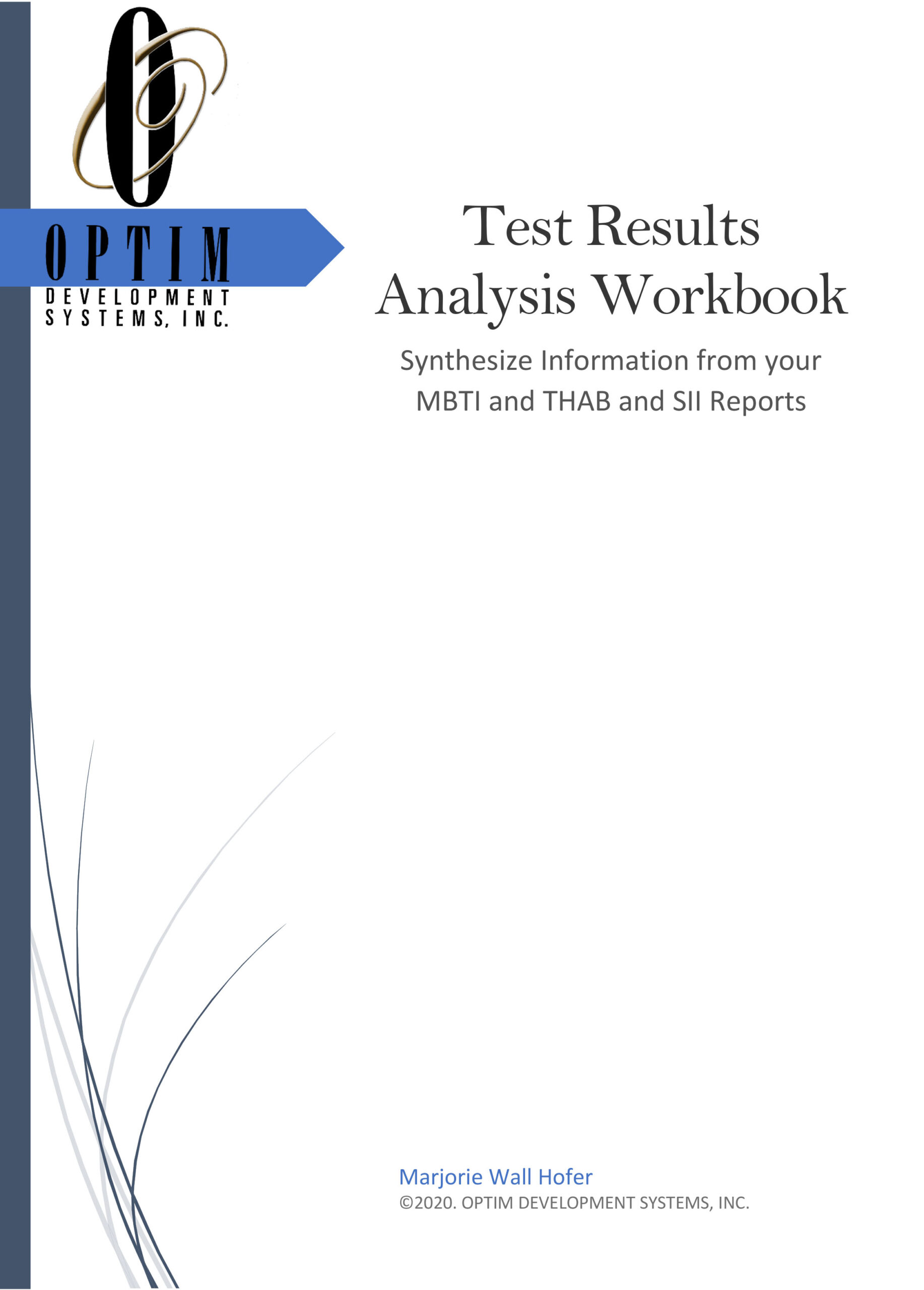 Career Test Analysis Workbook